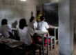 Scuola in Myanmar, source: The Irrawaddy/AFP