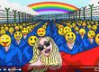 Immagine da ASPI report, Borrowing mouths to speak on Xinjiang